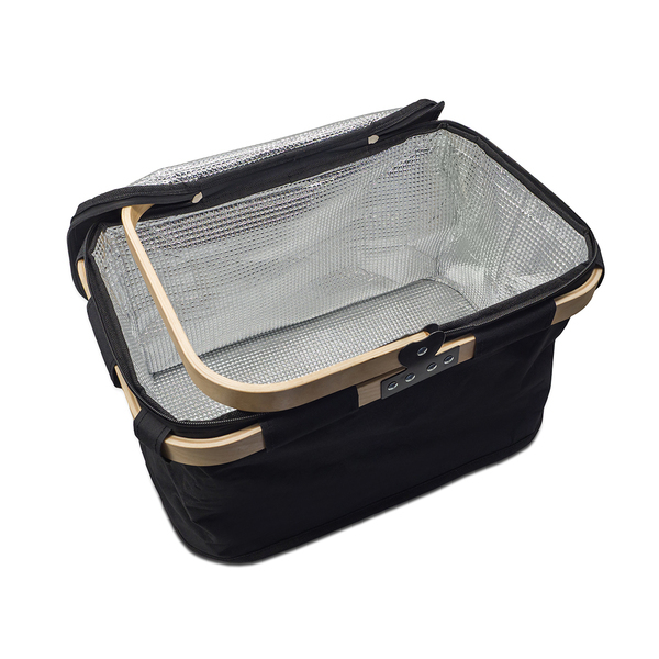 R08151.02 - Kosz termiczny na zakupy Woody, czarny 