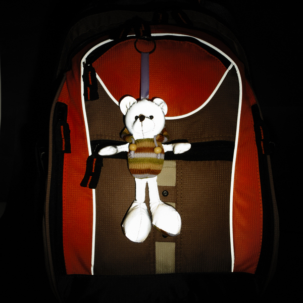 R73840 - Brelok Teddy, szary 