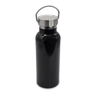 R08070 - Butelka termiczna Timra 500 ml, czarny 