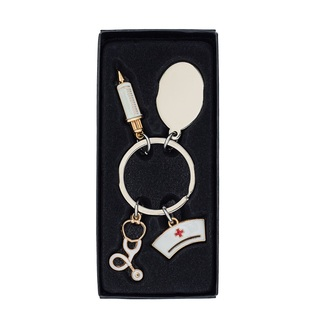 R73138 - Brelok Esculap, srebrny 